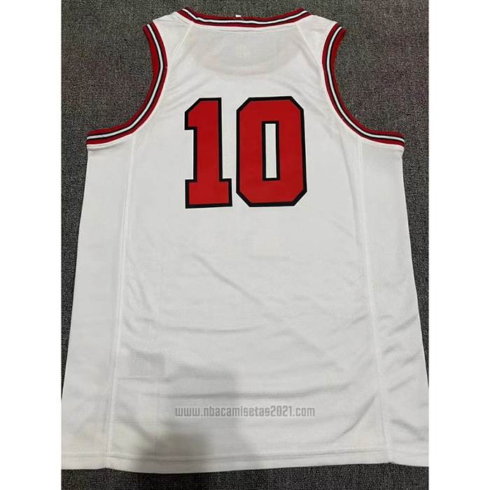 Camiseta Shohoku Sakuragi #10 Blanco